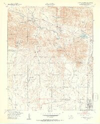 QUANAH MOUNTAIN, OK HISTORICAL MAP GEOPD