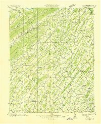 FALL BRANCH, TN HISTORICAL MAP GEOPDF 15