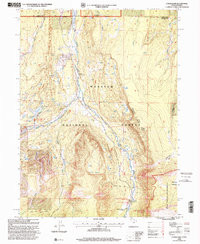 LYMAN LAKE, UT-WY HISTORICAL MAP GEOPDF