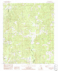 LANGSTON, LA HISTORICAL MAP GEOPDF 7.5X7