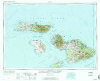 MAUI, HI HISTORICAL MAP GEOPDF 1X2 GRID