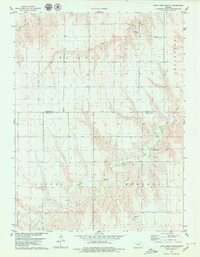 LONG DRAW SOUTH, KS HISTORICAL MAP GEOPD