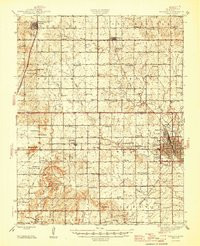 PARSONS, KS HISTORICAL MAP GEOPDF 15X15