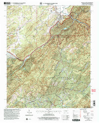 TELLICO PLAINS, TN-NC HISTORICAL MAP GEO