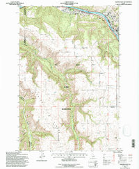 OROFINO WEST, ID HISTORICAL MAP GEOPDF 7