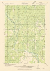 SWIMMING HOLE CREEK, MI HISTORICAL MAP G