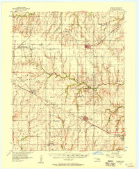 GARBER, OK HISTORICAL MAP GEOPDF 15X15 G