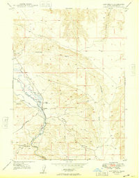 HOT SPRINGS, ID HISTORICAL MAP GEOPDF 7.