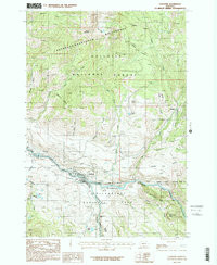 GARDINER, MT HISTORICAL MAP GEOPDF 7.5X7