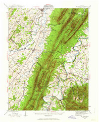 MOUNT JACKSON, VA HISTORICAL MAP GEOPDF