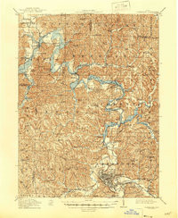 CAMBRIDGE, OH HISTORICAL MAP GEOPDF 15X1