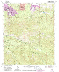 MOONRIDGE, CA HISTORICAL MAP GEOPDF 7.5X