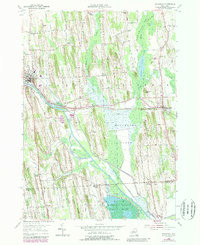 SAVANNAH, NY HISTORICAL MAP GEOPDF 7.5X7