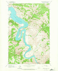 BEARTOOTH MOUNTAIN, MT HISTORICAL MAP GE