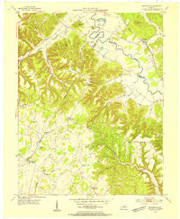 NELSONVILLE, KY HISTORICAL MAP GEOPDF 7.