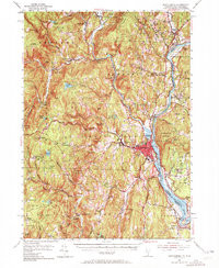 BRATTLEBORO, VT-NH HISTORICAL MAP GEOPDF