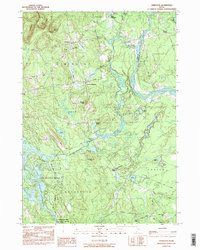 LIMINGTON, ME HISTORICAL MAP GEOPDF 7.5X