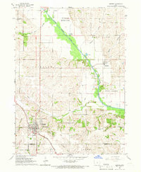 MONROE, IA HISTORICAL MAP GEOPDF 7.5X7.5