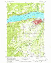 HOOD RIVER, OR-WA HISTORICAL MAP GEOPDF