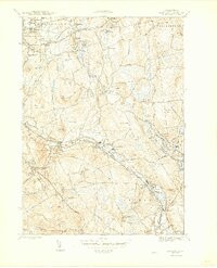 GRAFTON, MA HISTORICAL MAP GEOPDF 7.5X7.