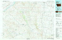 WIBAUX, MT-ND HISTORICAL MAP GEOPDF 30X6