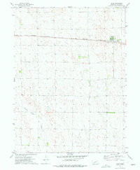 ELSIE, NE HISTORICAL MAP GEOPDF 7.5X7.5