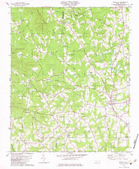 POLKVILLE, NC HISTORICAL MAP GEOPDF 7.5X