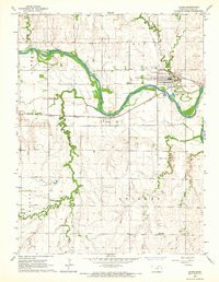 CLYDE, KS HISTORICAL MAP GEOPDF 7.5X7.5
