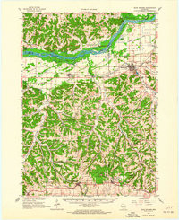 BLUE MOUNDS, WI HISTORICAL MAP GEOPDF 15