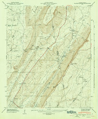 SULPHUR SPRINGS, AL-GA HISTORICAL MAP GE