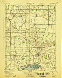 ALGER, OH HISTORICAL MAP GEOPDF 15X15 GR
