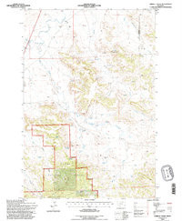TERRELL CREEK, MT HISTORICAL MAP GEOPDF