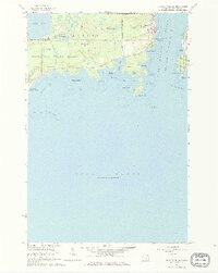 DE TOUR VILLAGE, MI HISTORICAL MAP GEOPD