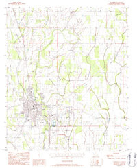 WINNSBORO, LA HISTORICAL MAP GEOPDF 7.5X