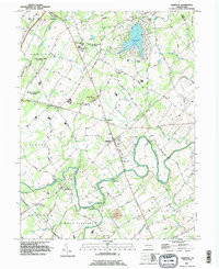 HAMPTON, PA HISTORICAL MAP GEOPDF 7.5X7.