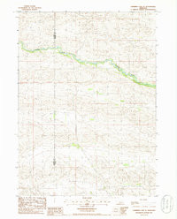 SHIMMINS LAKE SE, NE HISTORICAL MAP GEOP