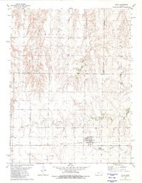 UTICA, KS HISTORICAL MAP GEOPDF 7.5X7.5