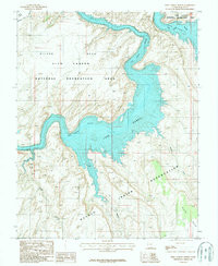 DEEP CANYON NORTH, UT HISTORICAL MAP GEO