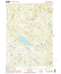 NEW LONDON, NH HISTORICAL MAP GEOPDF 7.5
