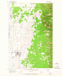 RONAN, MT HISTORICAL MAP GEOPDF 7.5X7.5