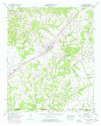LORETTO, TN-AL HISTORICAL MAP GEOPDF 7.5