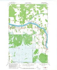 BORDER, MN HISTORICAL MAP GEOPDF 7.5X7.5