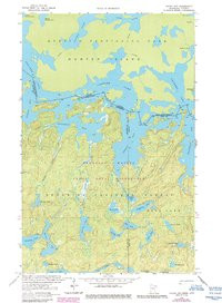 FRIDAY BAY, MN HISTORICAL MAP GEOPDF 7.5