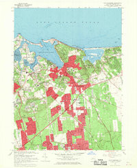PORT JEFFERSON, NY HISTORICAL MAP GEOPDF