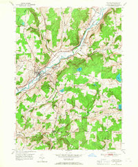 OXFORD, NY HISTORICAL MAP GEOPDF 7.5X7.5