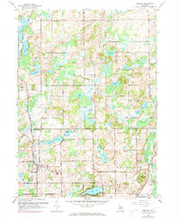 BEDFORD, MI HISTORICAL MAP GEOPDF 7.5X7.