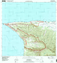KAENA, HI HISTORICAL MAP GEOPDF 7.5X7.5