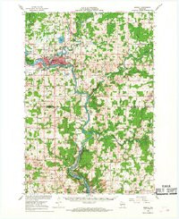 MERRILL, WI HISTORICAL MAP GEOPDF 15X15