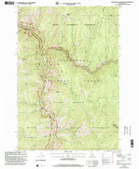 BEAVER JACK MOUNTAIN, ID HISTORICAL MAP