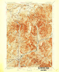 FRANCONIA, NH HISTORICAL MAP GEOPDF 15X1